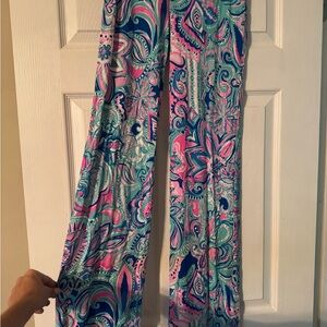 Lilly Pulitzer Multicolor Paisley Pants